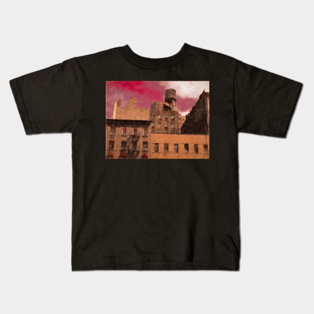 Tenements Kids T-Shirt by MAMMAJAMMA